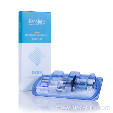 hyaluronic acid dermal filler injection for skin firming